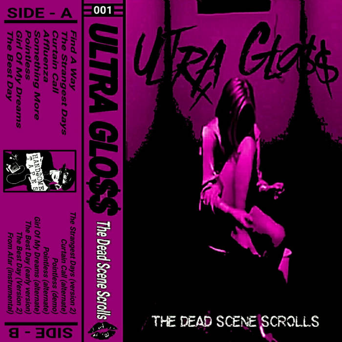 Album cover for ULTRA GLOSS's The Dead Scene Scrolls