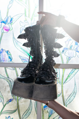The festival stomping boots of Stevie Shock