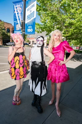 Salina Marina, Corvo Blazar and Colette Coins of Cougar Camp and Couture